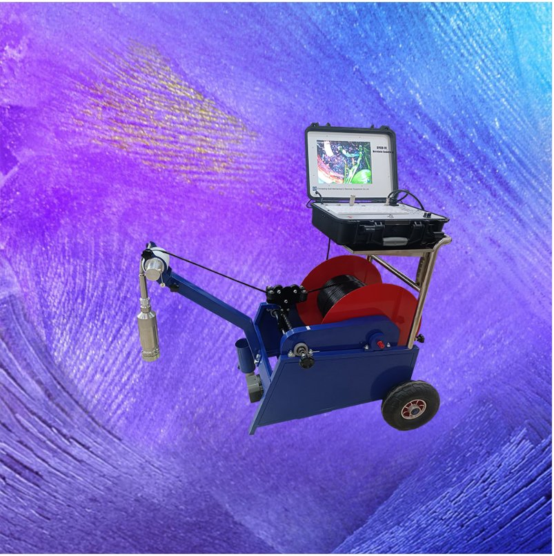 High-Performance CCTV Drain Inspection Crawler with LED Light