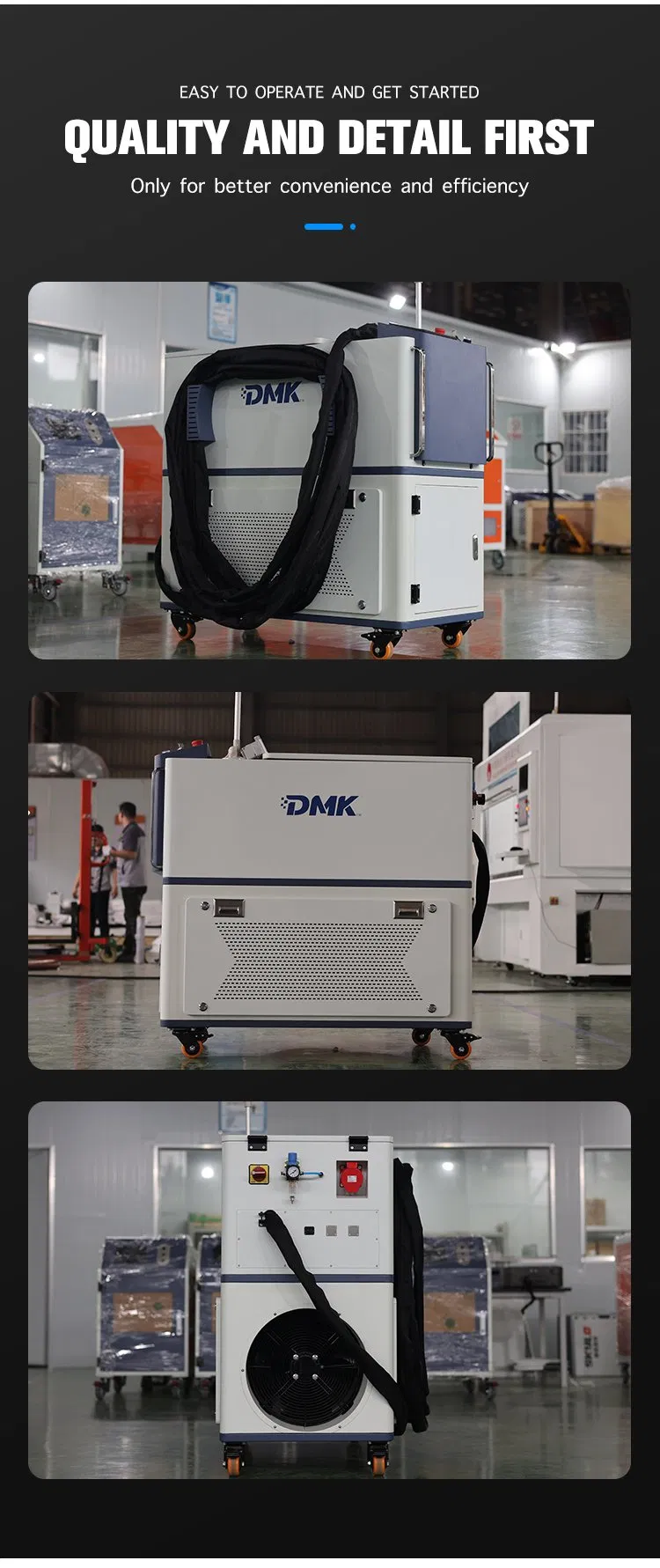 Detailed Laser Machine View