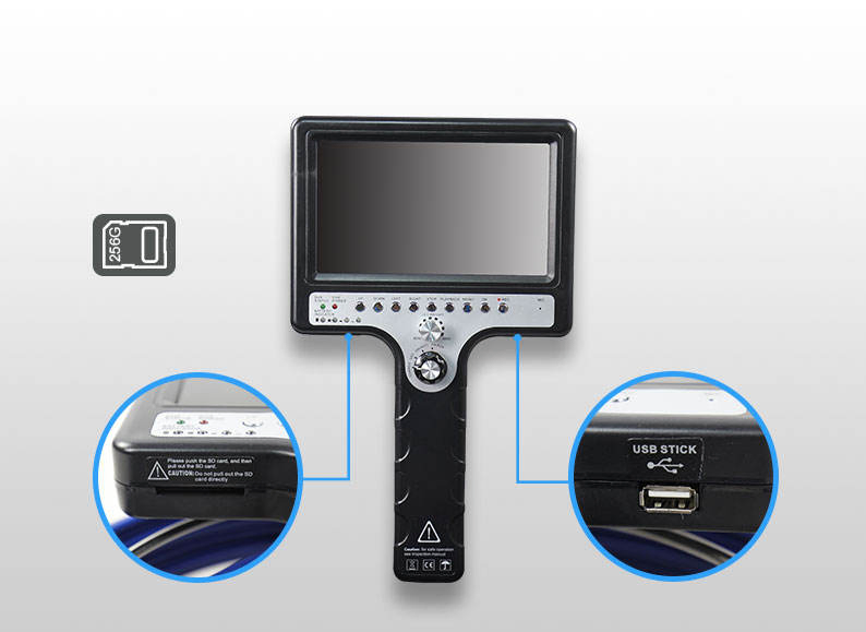 OEM Underground Crawler Robot and Drain Camera Pipe Inspection Sewer Camera