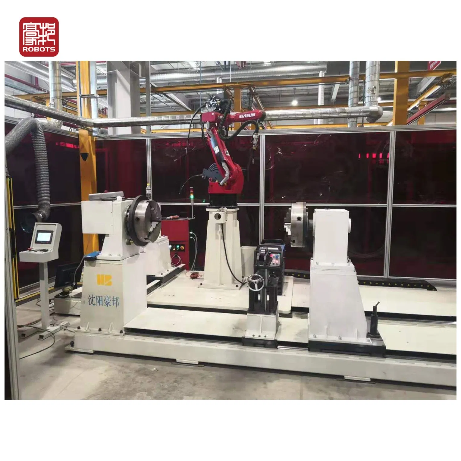 Flange, Pipe and Sleeve Intelligent Welding Robot