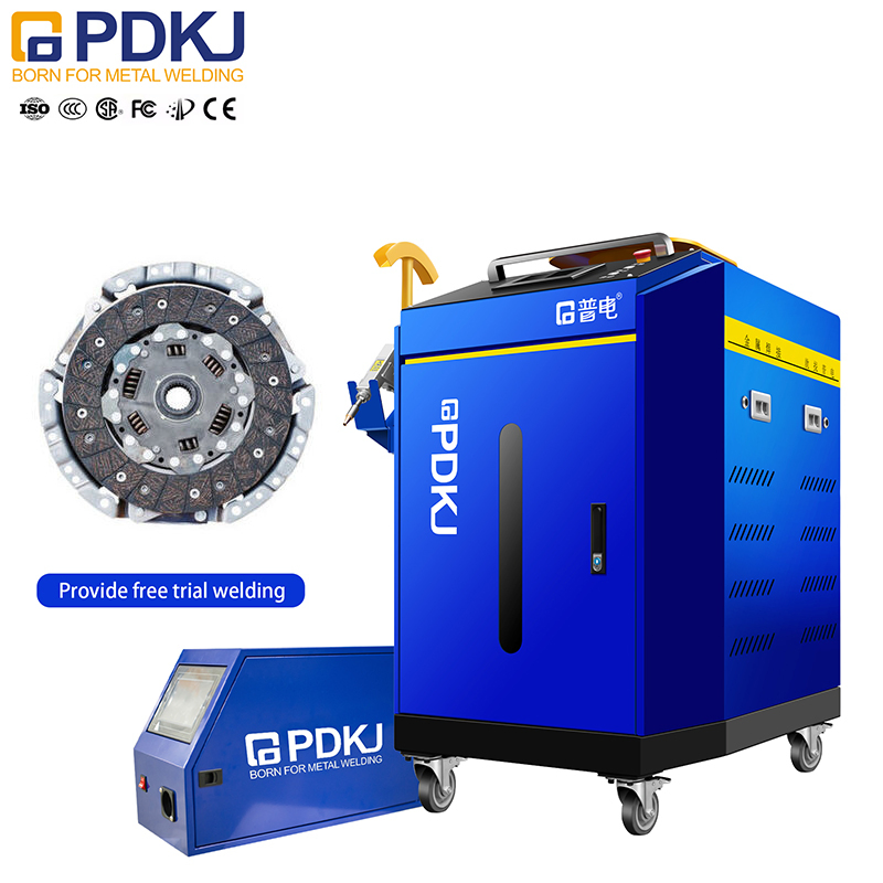 Pdkj Laser Welding Cutting Cleaning 3 in 1 2000W Micro Laser Welder Handheld Fiber Laser Welding Machine for Titanium