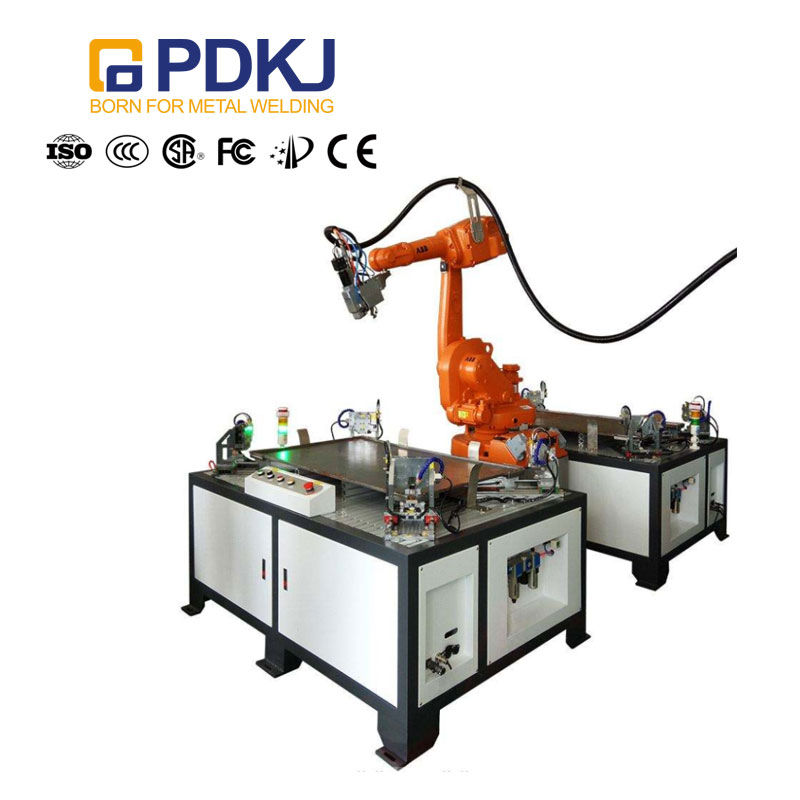 Industrial Robotic Welding Automation Fiber Laser Welding Workstation Fixed Table Integration - High Productivity Welder Machine Equipment