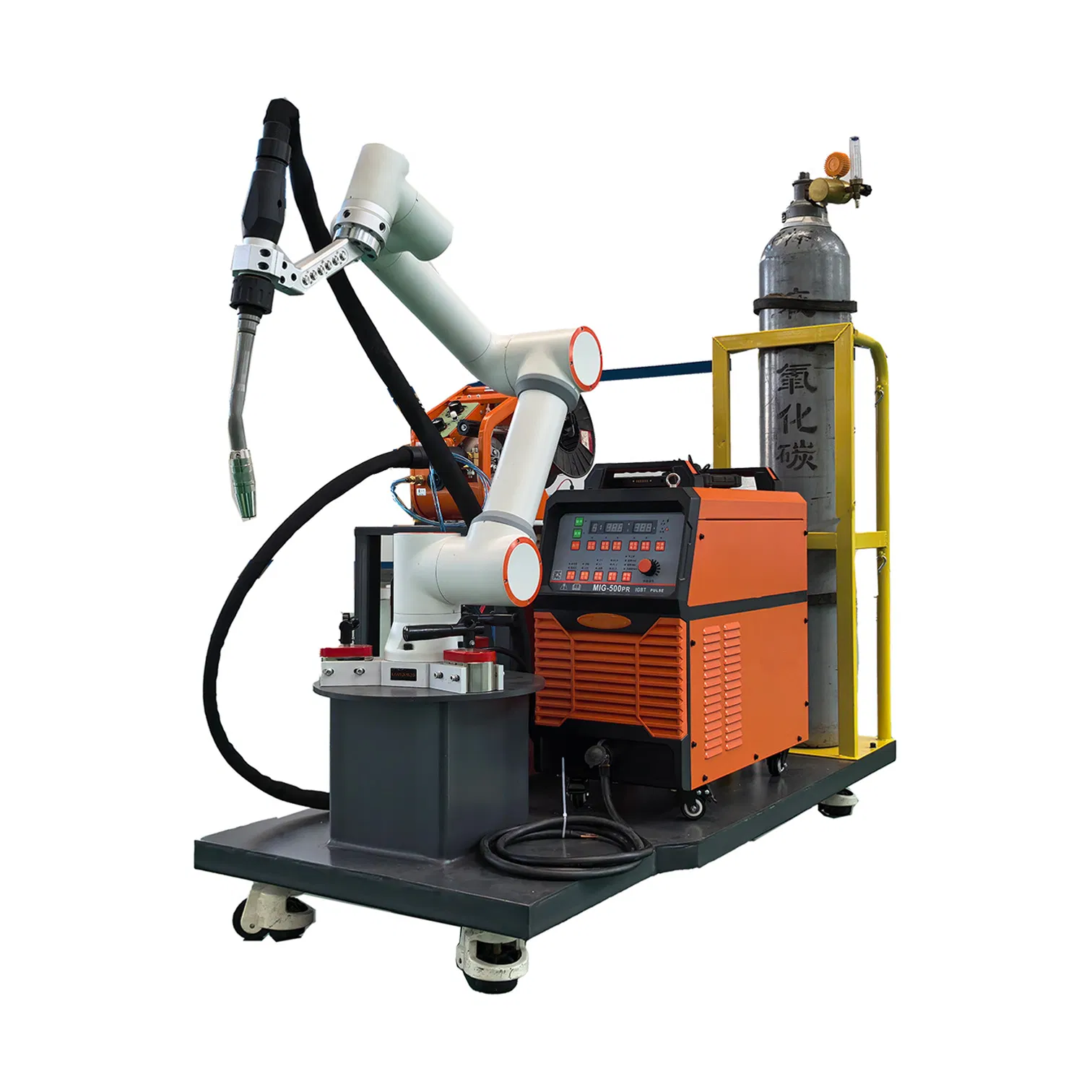 Heavy Duty Gantry Robot Welder for Large Steel Frame Automatic Programming Free Cobot System