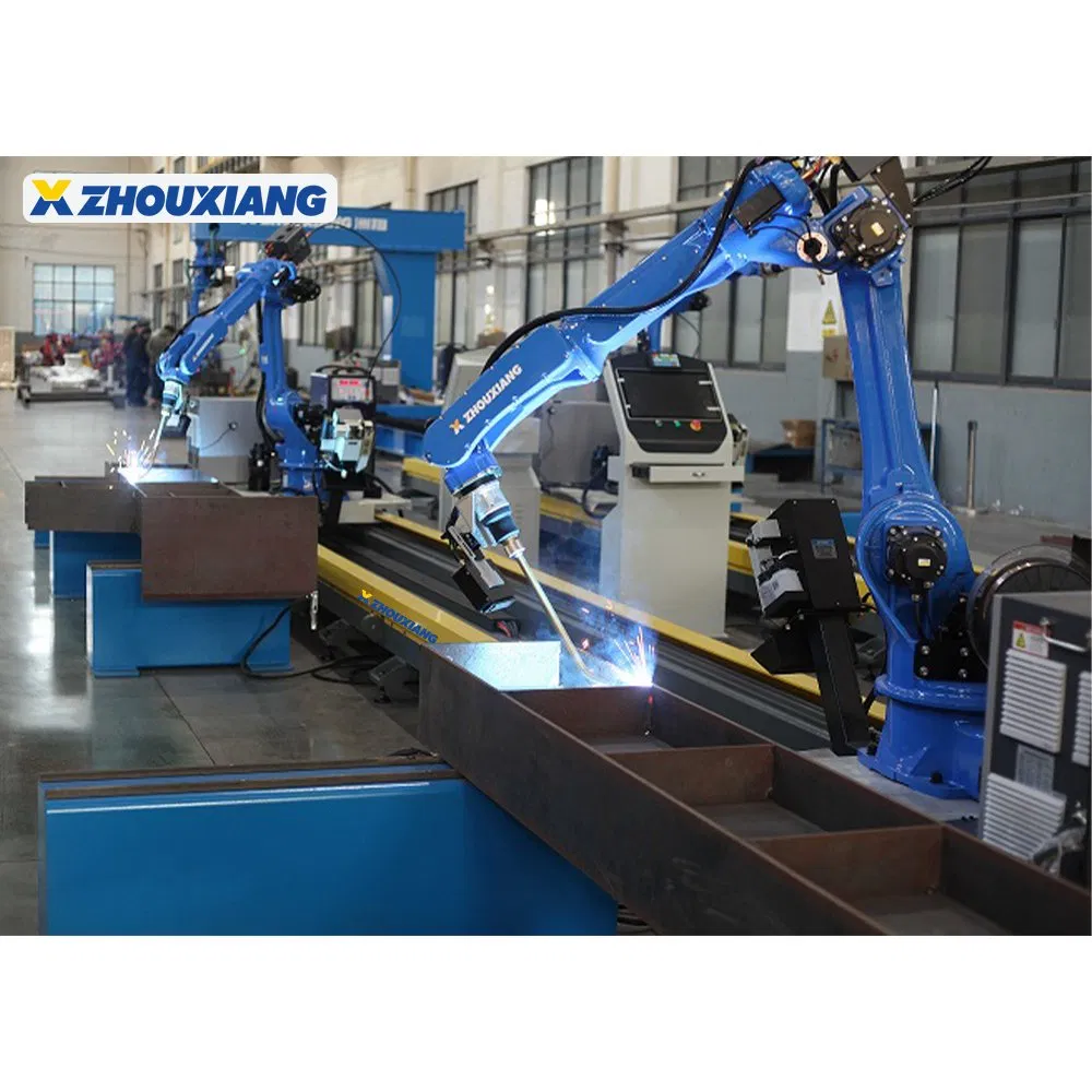 Intelligent Automatic Welding Robot H Beam Welding with Rail