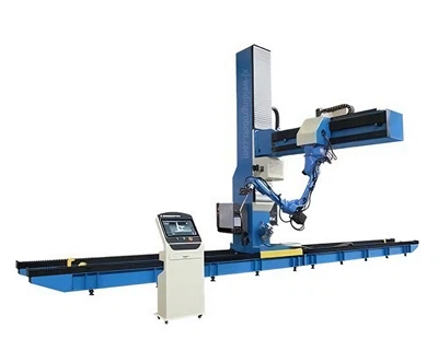 9-axis track-type teaching-free arc welding robot by Dalian Mobo Robot