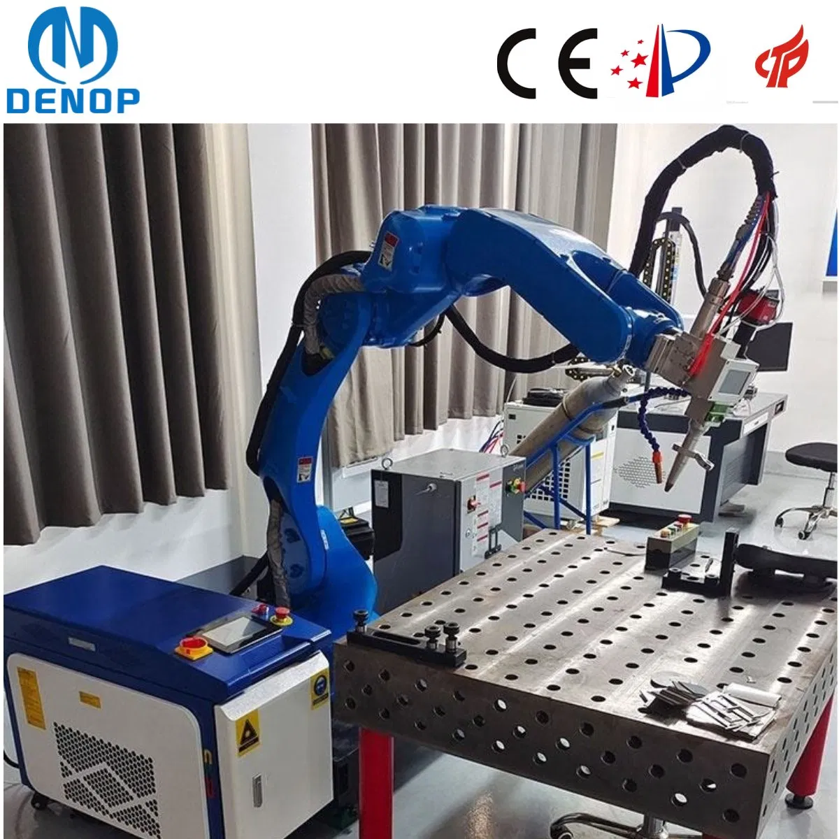 CNC Controlled Laser Welding Robot with Seam Tracking System