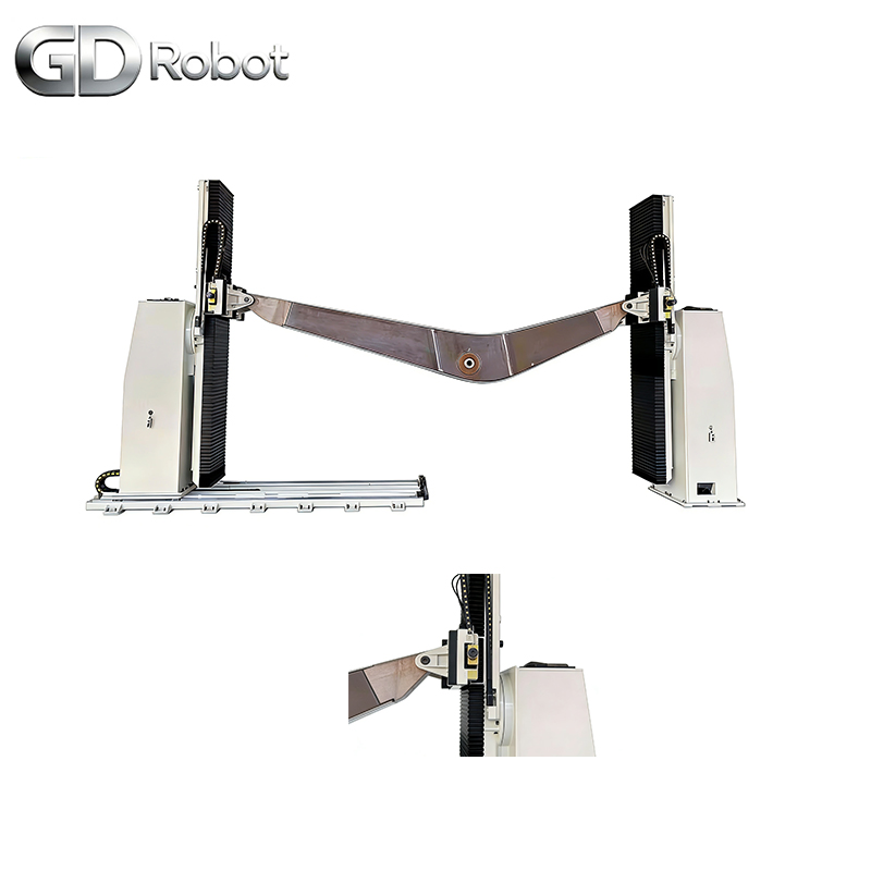 Heavy Duty Overhead Mounted Robot Ground Rail with Stable Operation Performance