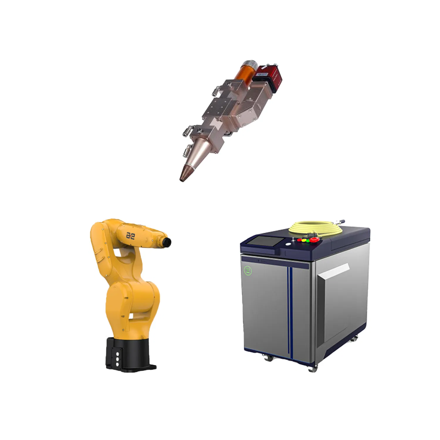 6000W Robotic Aluminum Laser Welding System