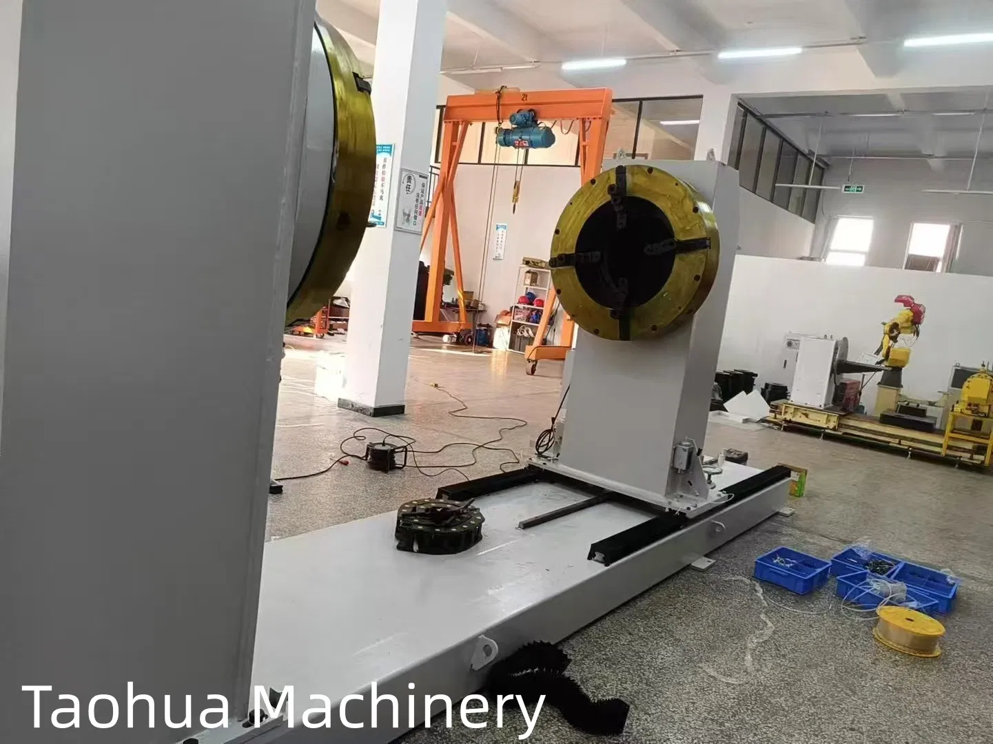 Advanced Robotic Welding Workstation for Heavy Steel Fabrication