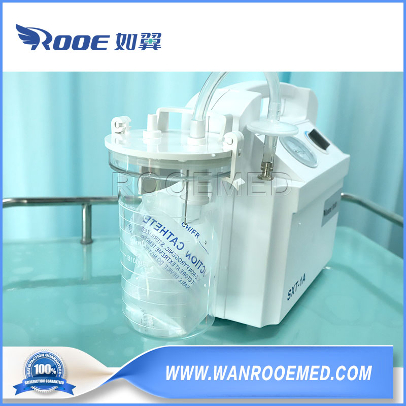 Manufacturer Price Hand-Held Electric Operating Room Machine Portable Phlegm Suction Unit with Low Noise No Oil