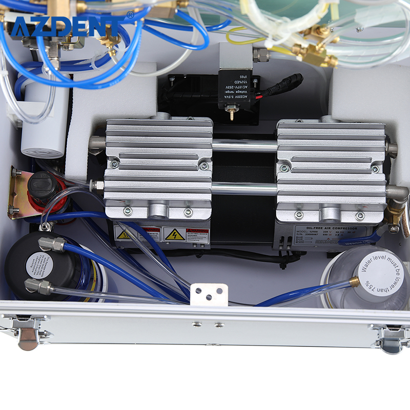 Dental Clinic/Hospital Use Equipment Portable Dental Unit with Air Compressor