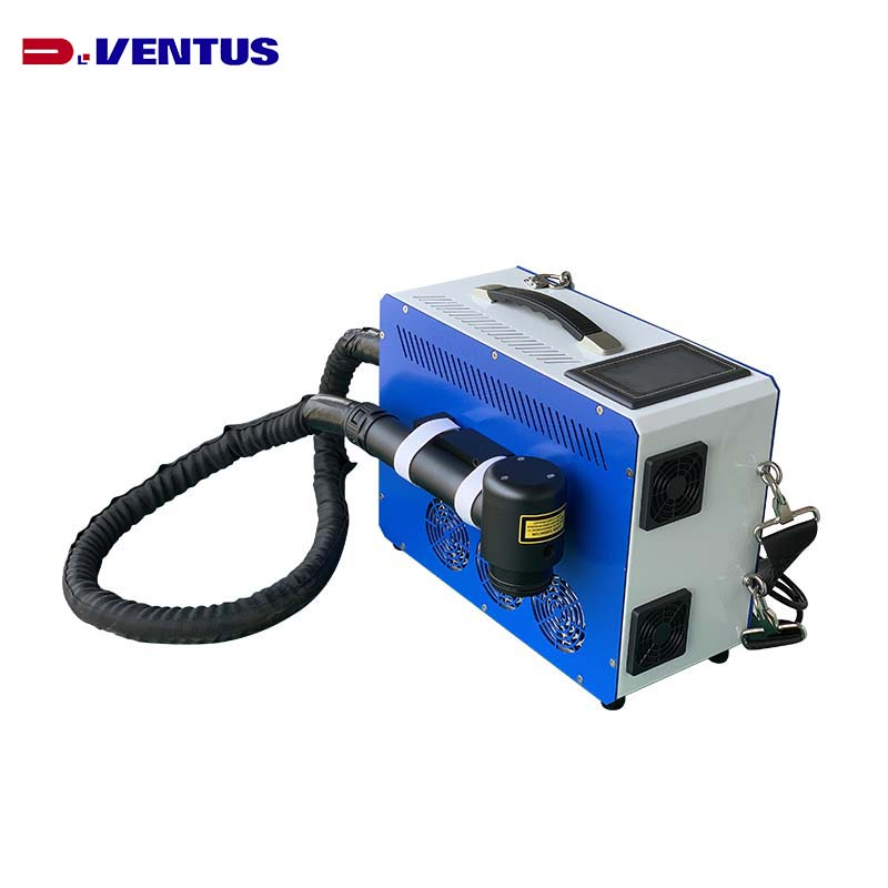 Compact Portable Laser Cleaner Machine 100W Pulse Laser Cleaner System for Metal