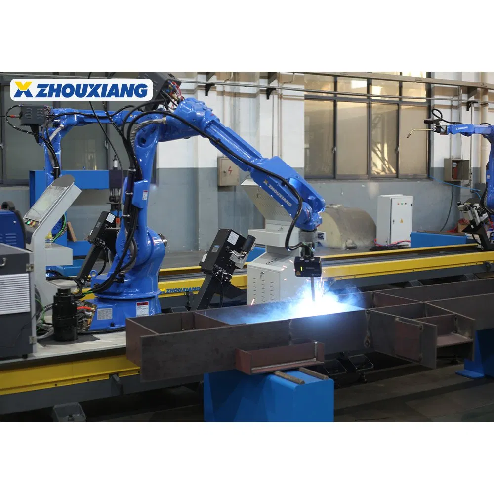Intelligent Automatic Welding Robot H Beam Welding with Rail