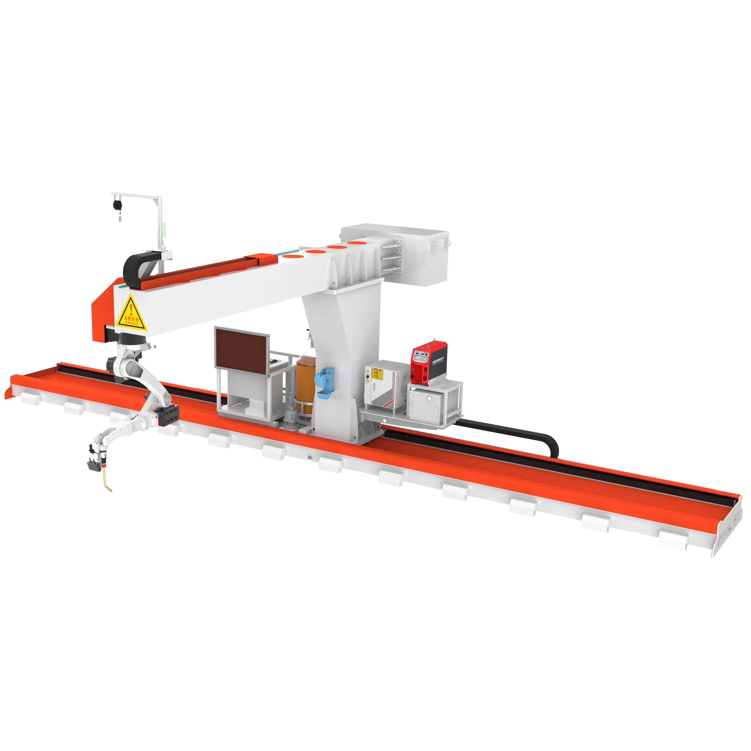 CNC Intelligent Automatic Welding Robot Production Line Ground Rail Welding Machine Workstation with Robotic Arm MIG/TIG/Mag/CO2 6/9/15m Collaborative Robot