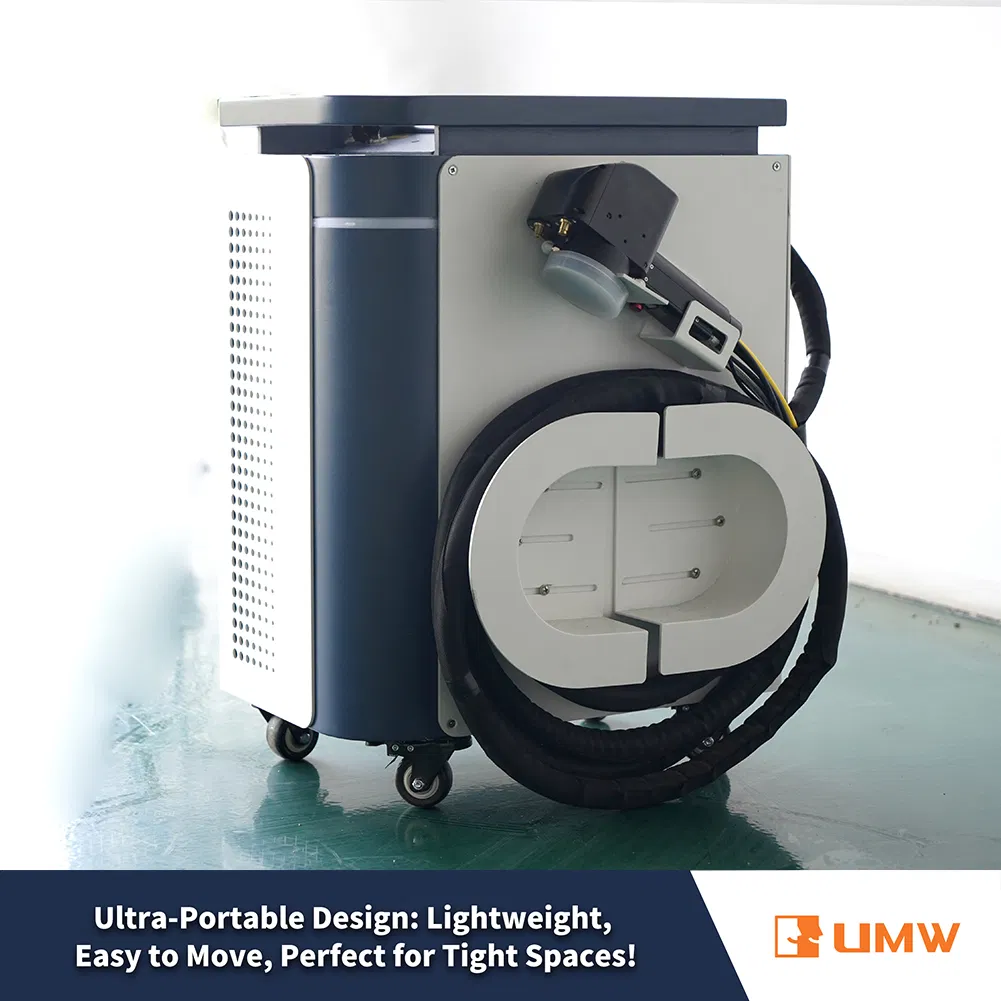 Heavy-Duty 300W Laser Cleaning System for Rust Elimination