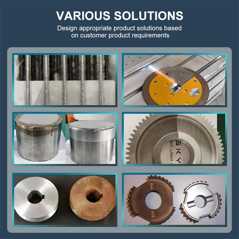 Advanced 300W Laser Cleaning System for Surface Restoration