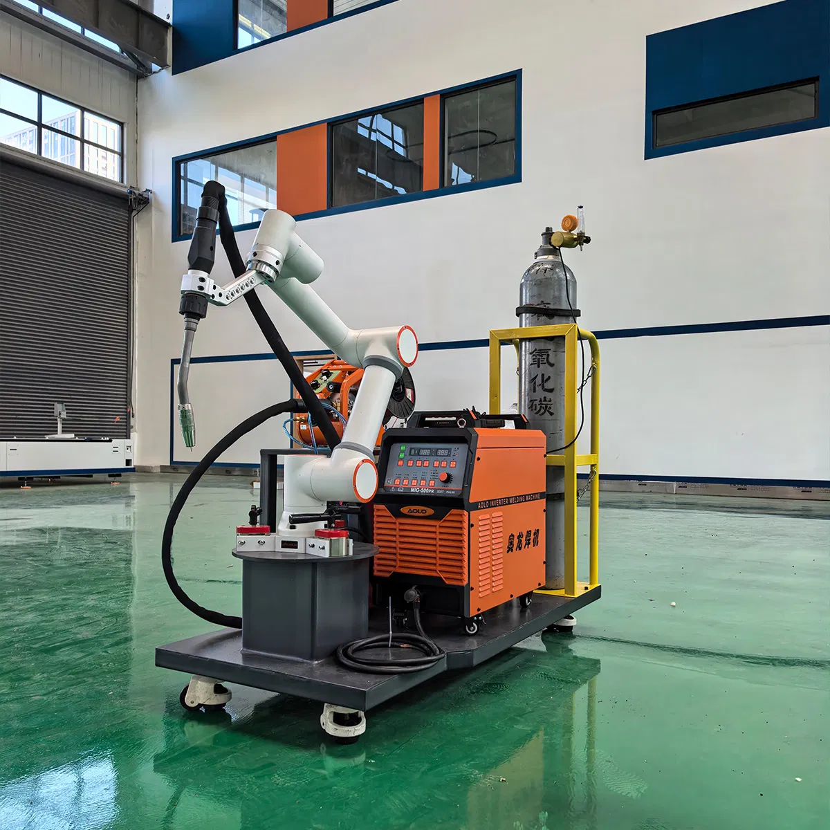 Heavy Duty Gantry Robot Welder for Large Steel Frame Automatic Programming Free Cobot System