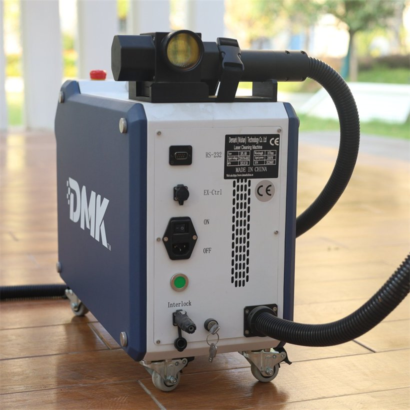 Powerful 100W Handheld Laser Cleaner for Effective Rust Removal