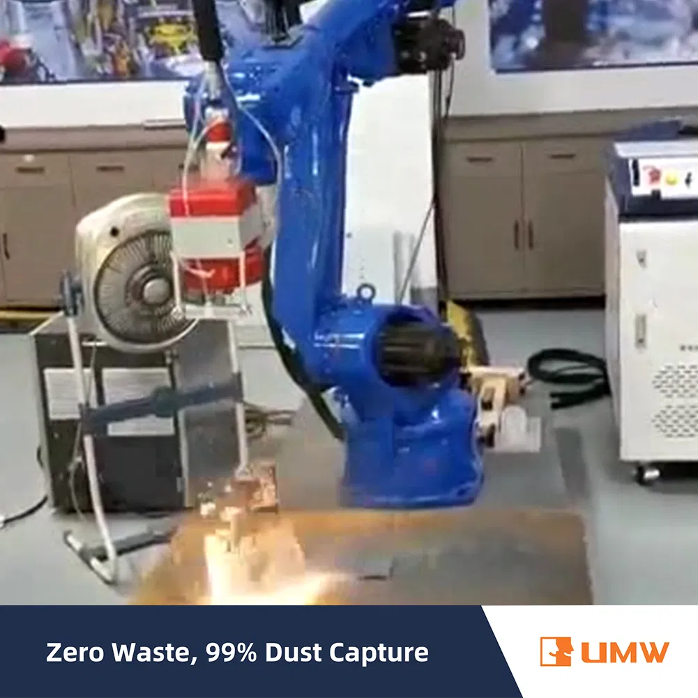 Advanced Laser Rust Removal System for Industrial Use