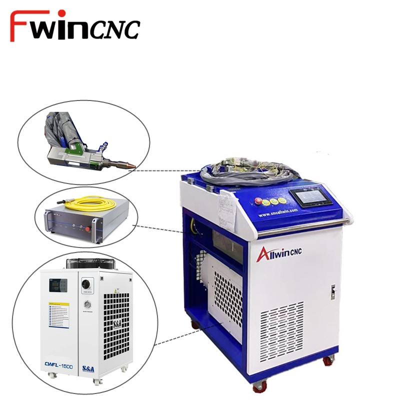1.5kw 2kw 3kw Mould Laser Welding Machine Portable Laser Cleaner for Metal Steel