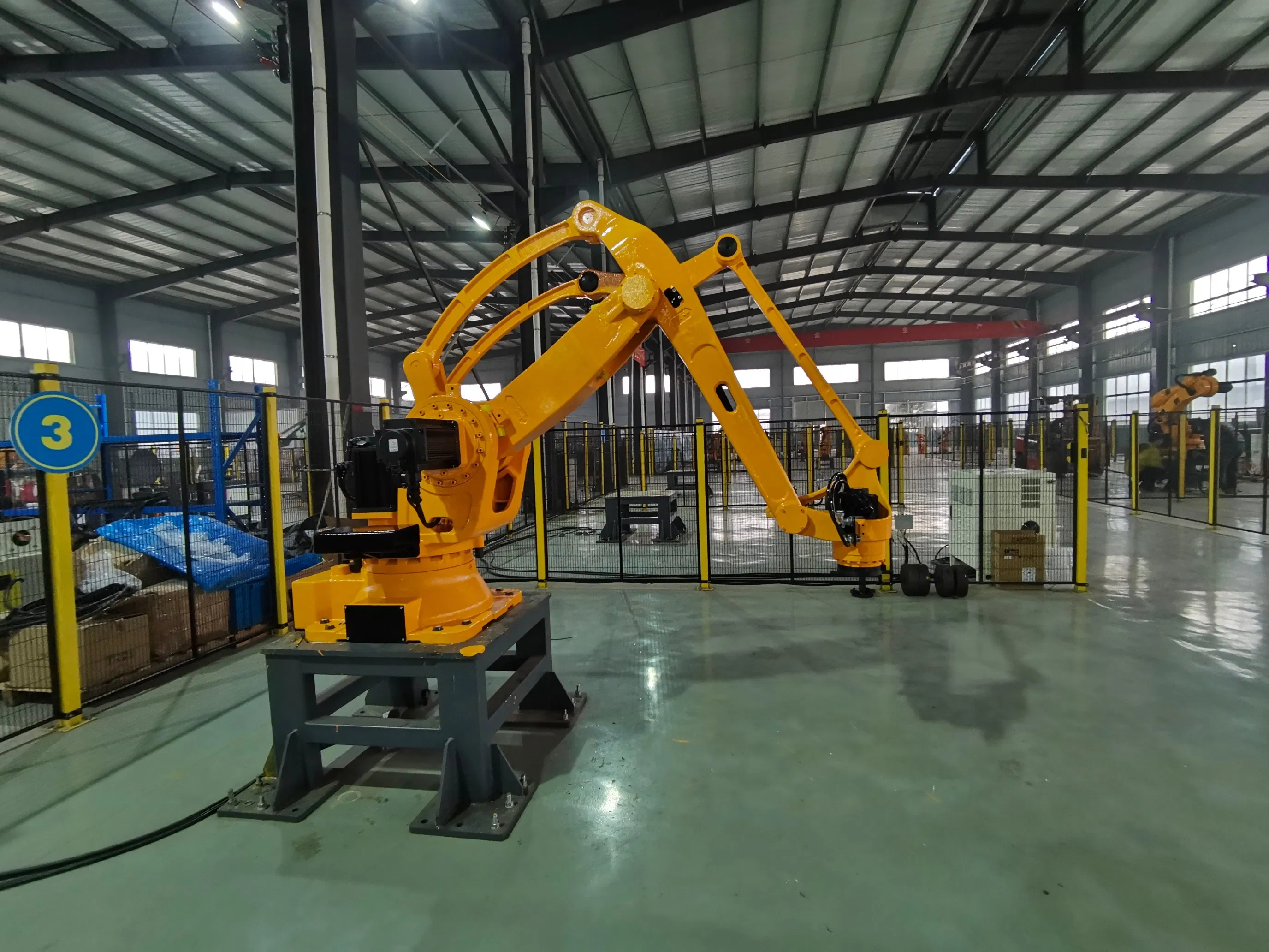 Compact and Versatile Palletizing Robot System