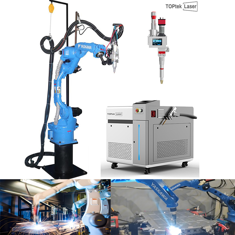 High-Performance Seam Tracking System Yaskawa ABB Robot Arm MIG TIG Mag Robotic Arm Welding Robot 2000W Industrial Intelligent 3D Camera Payload 12 Kg