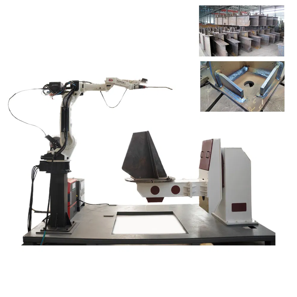 CE Certified 7-Axis Robot Welding Machine, Suitable for Iron Plate Welding