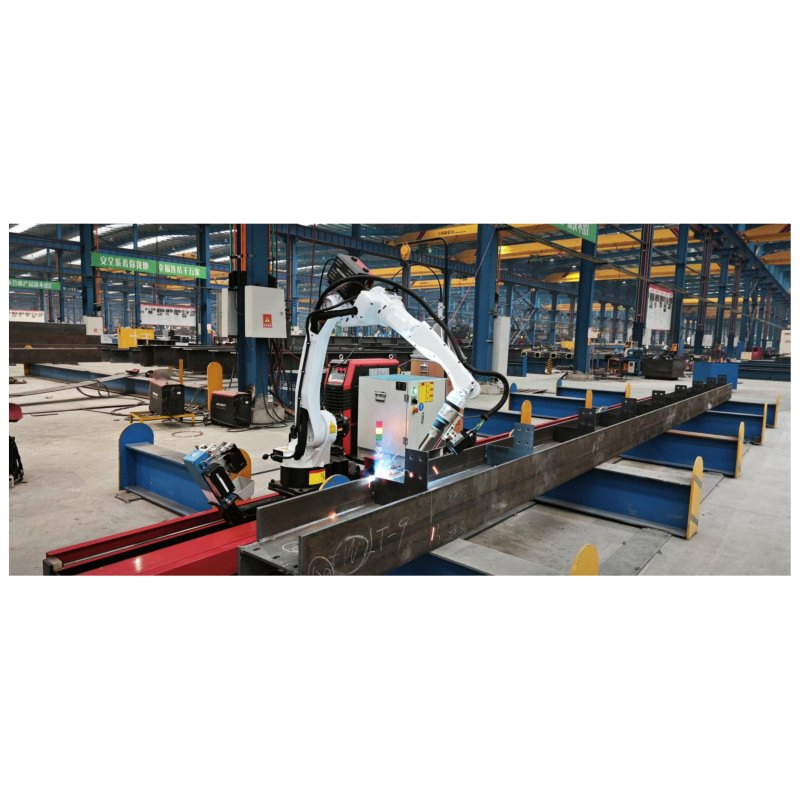 CNC Intelligent Fully Automatic Welding Robot Production Line Ground Rail Welding Machine Workstation with Robotic Arm MIG/TIG/Mag/CO2 Argon Arc Welding 6/30m