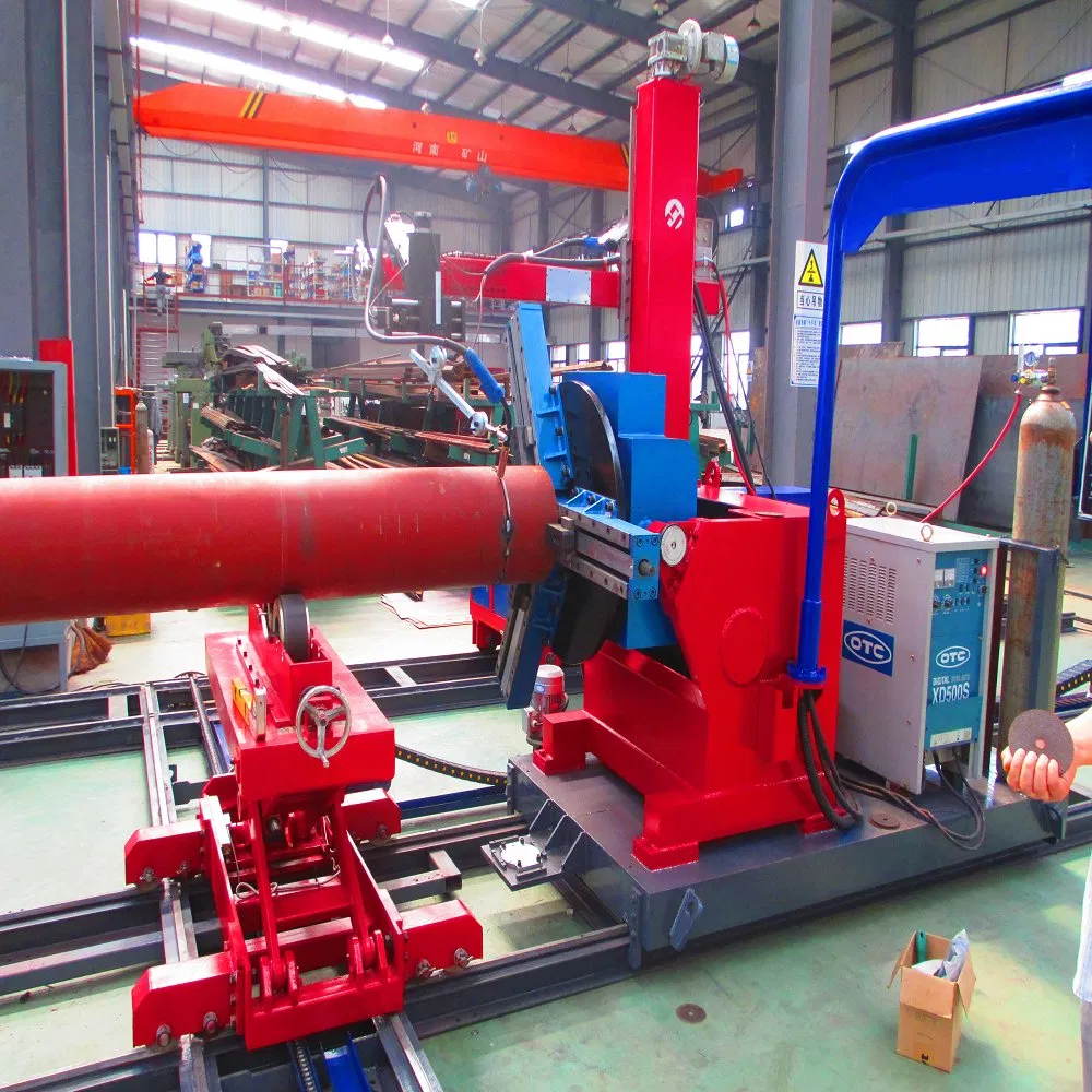 CNC Pipe Prefabrication Welding Workstation with Robotic Arm System