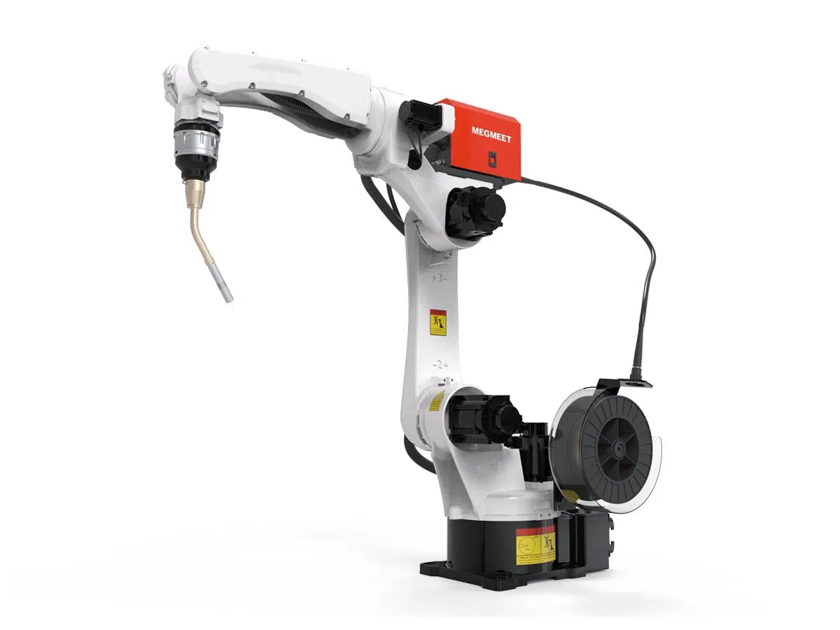 CNC Intelligent Fully Automatic Welding Robot Production Line Ground Rail Welding Machine Workstation with Robotic Arm MIG/TIG/Mag