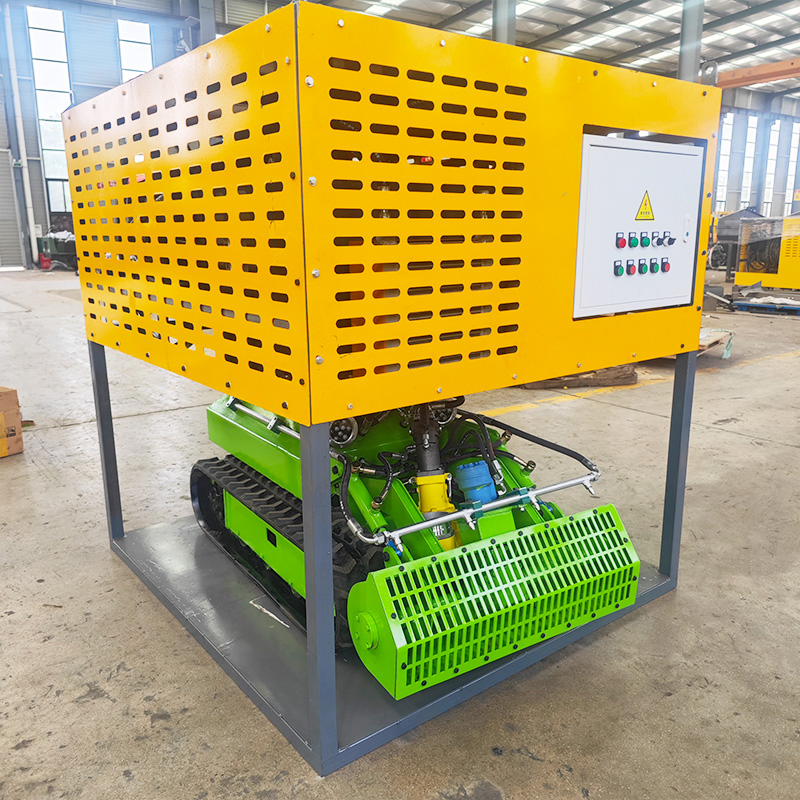 Electric Crawler Submersible Robot for Lake Cleaning and Sand Removal Track Dredging Robot