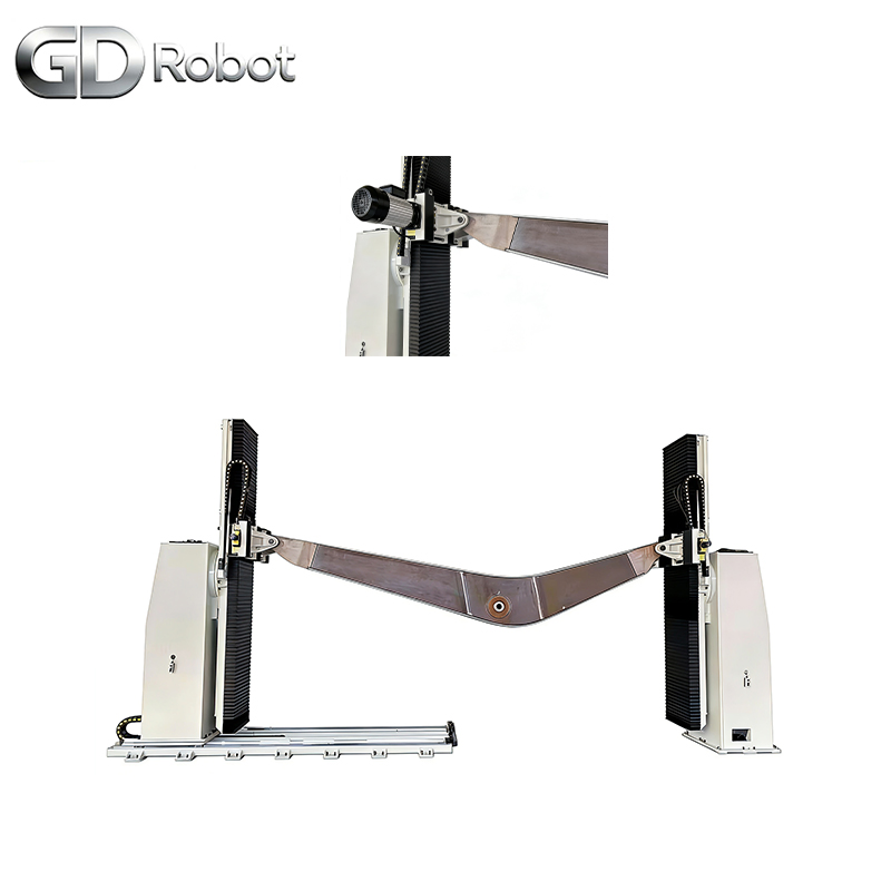 Heavy Duty Overhead Linear Guide Rail Inverted Robot Ground Rail High Precision Ground Rail