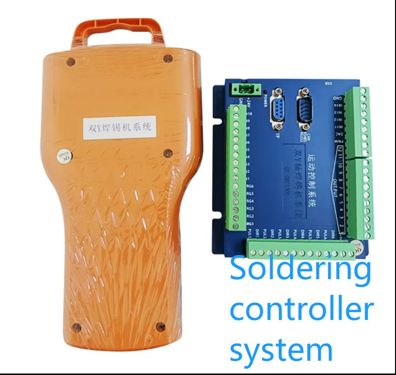 Cartesian Robotic Soldering System Solution Circuit Board Soldering Assembling System with Cartesian Coordinate Robots Gantry Welding Robots Xyz Linear Stage