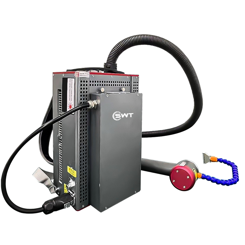 100W 200W 300W Oil Stain Tire Mould Precision Laser Cleaning Rust Remover Mopa Backpack Laser Paint Cleaner