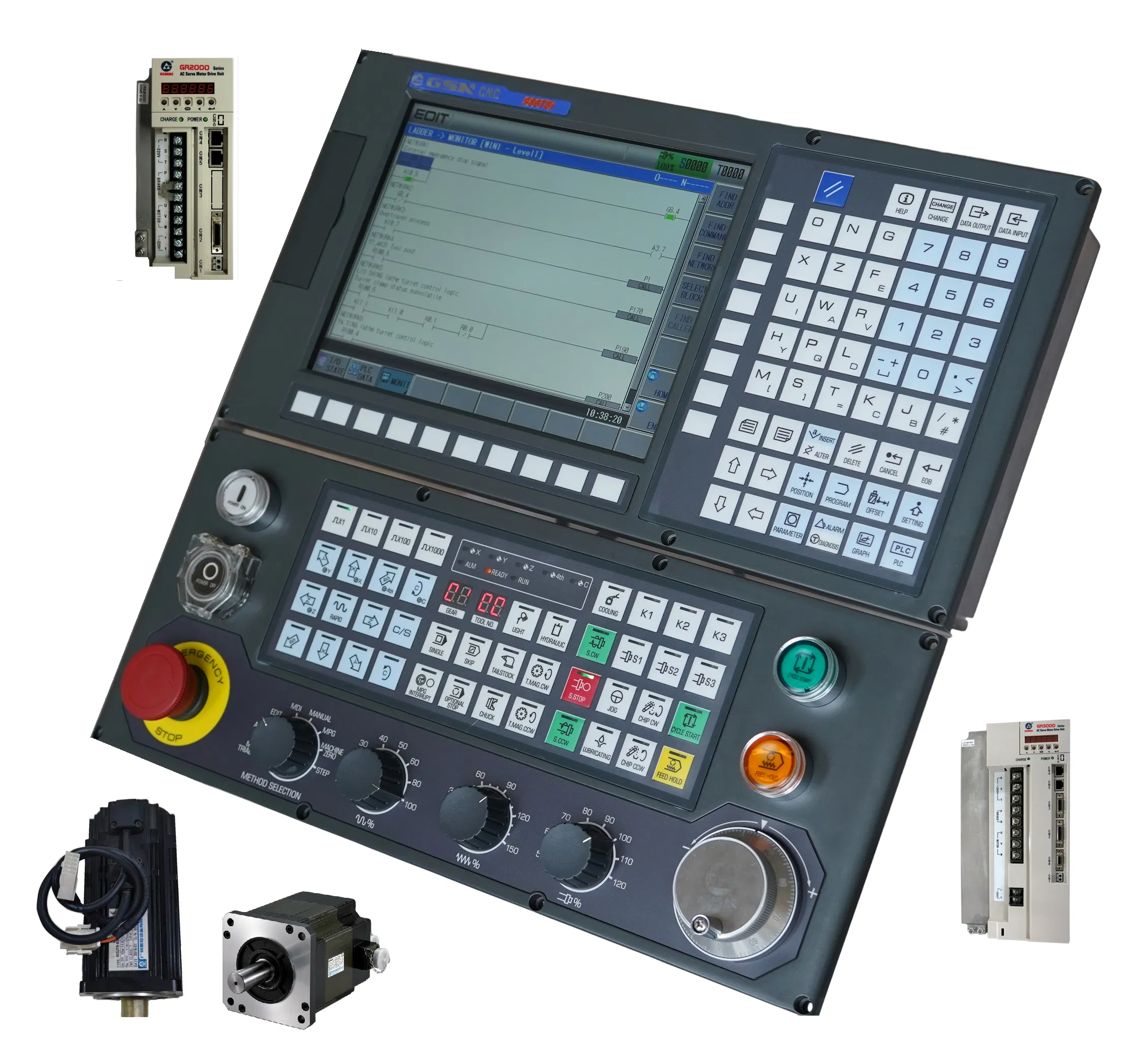 Advanced CNC Lathe Metal Cutting Machine Control System