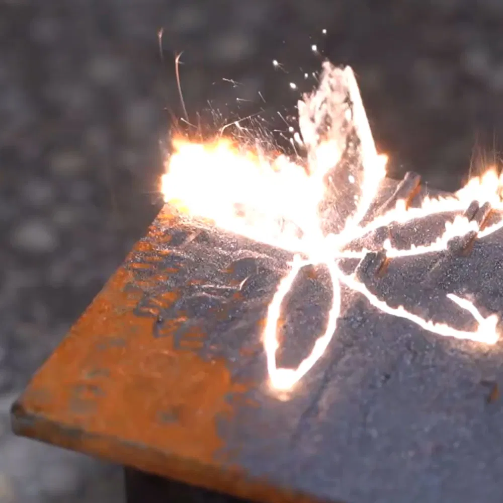 Stainless Carbon Steel Rust Laser Cleaner with Cleaning Supporter