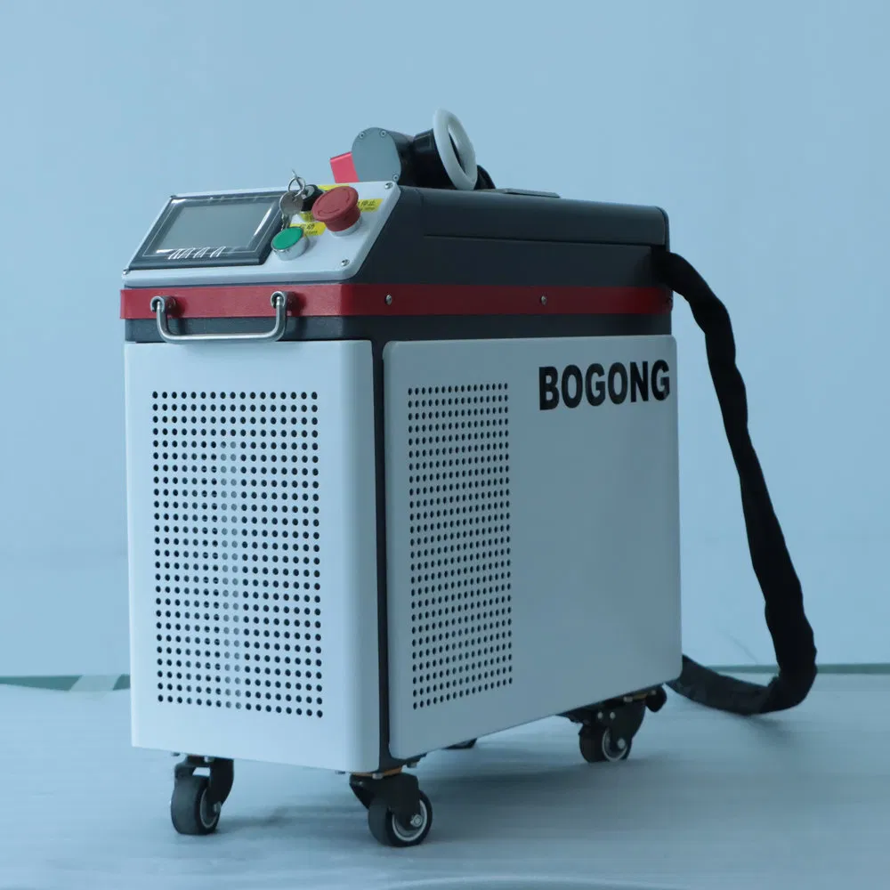 Fatigue Resistant Pulsed Portable Laser Cleaner for Metal Surfaces