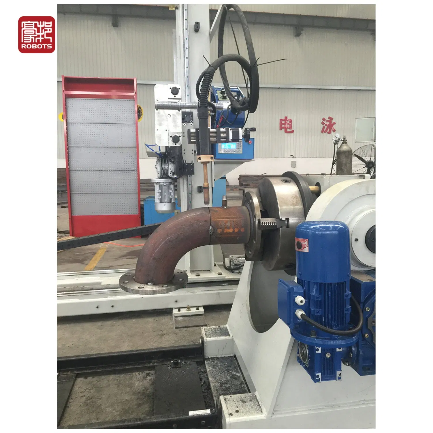 Saddle Joint Welding Robot, Suitable for Pressure Vessels.