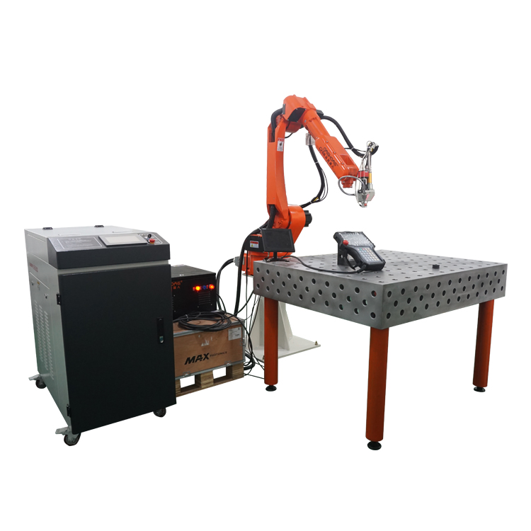 6-Axis Industrial Robot Laser Welding System with Positioner CE Certified for Metal Fabrication