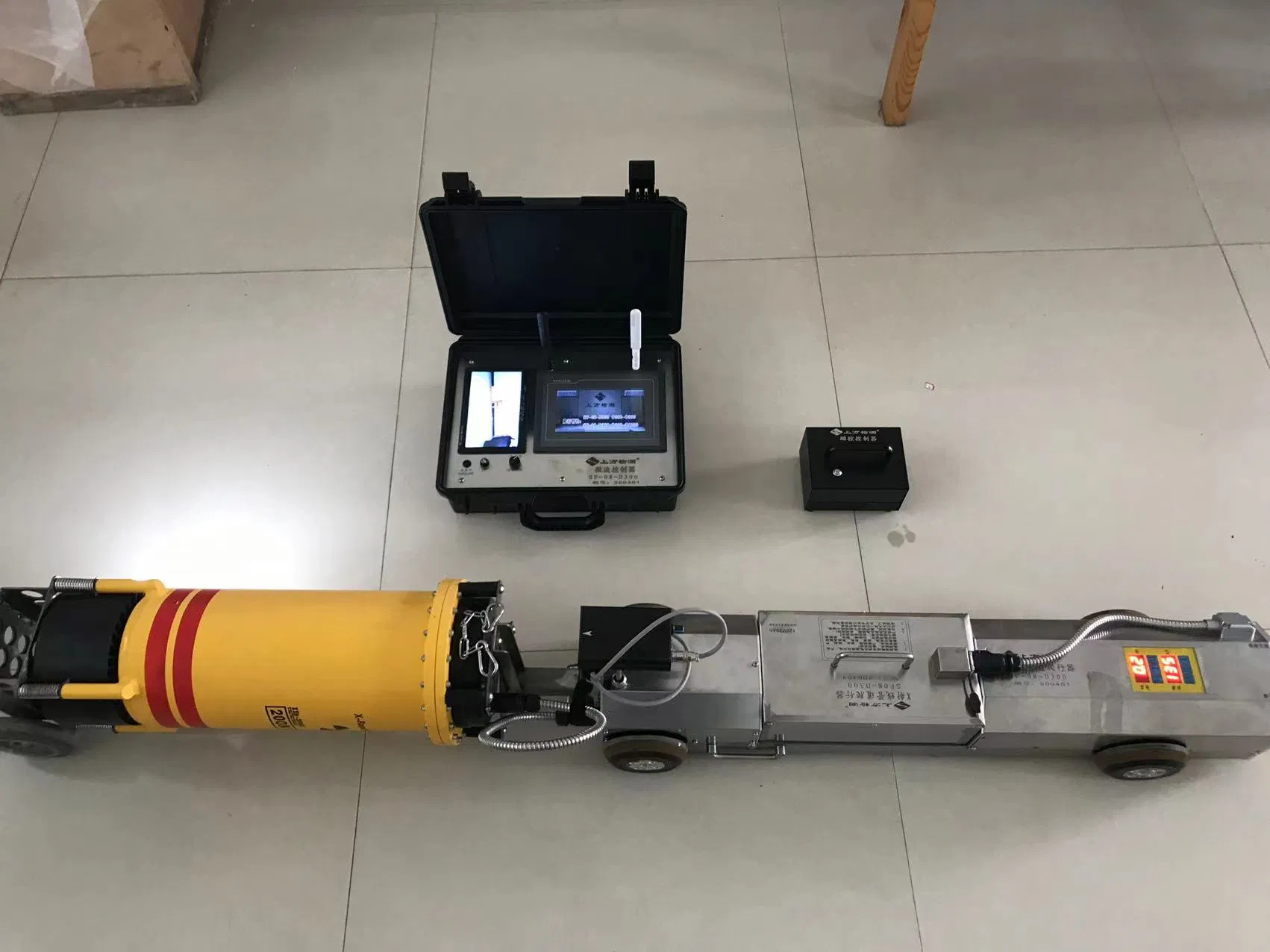 X Ray Pipeline Crawler Flaw Detector NDT Testing Equipment for Welds