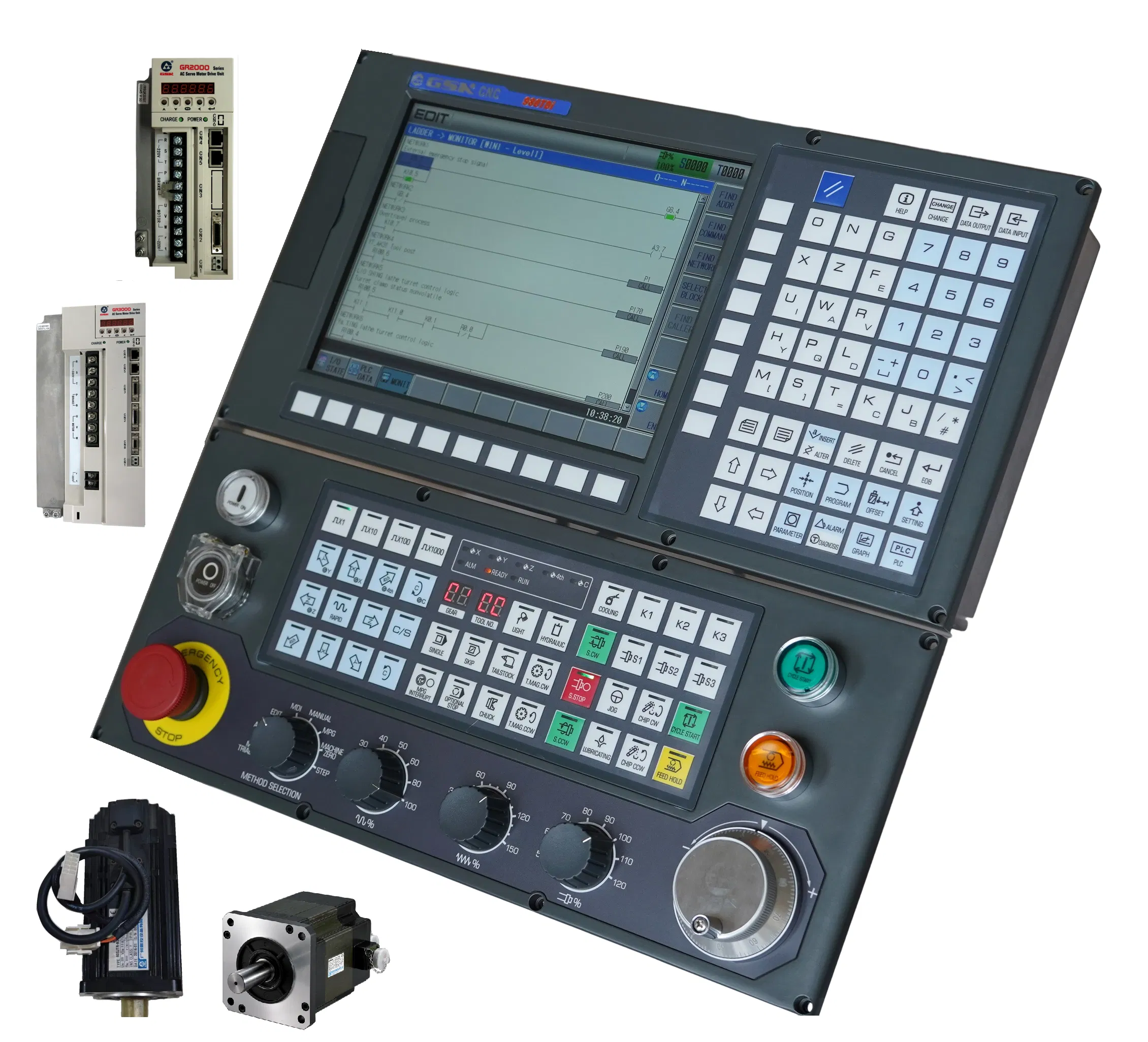 Metal CNC Lathe Machine Display Control System