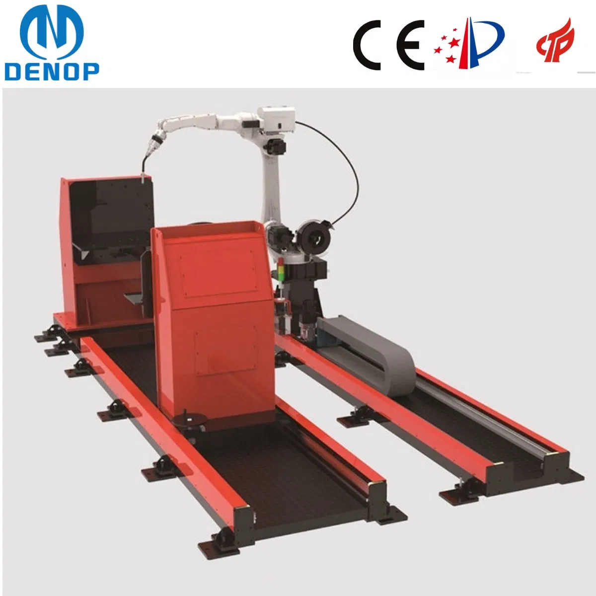 CNC Controlled Laser Welding Robot with Seam Tracking System