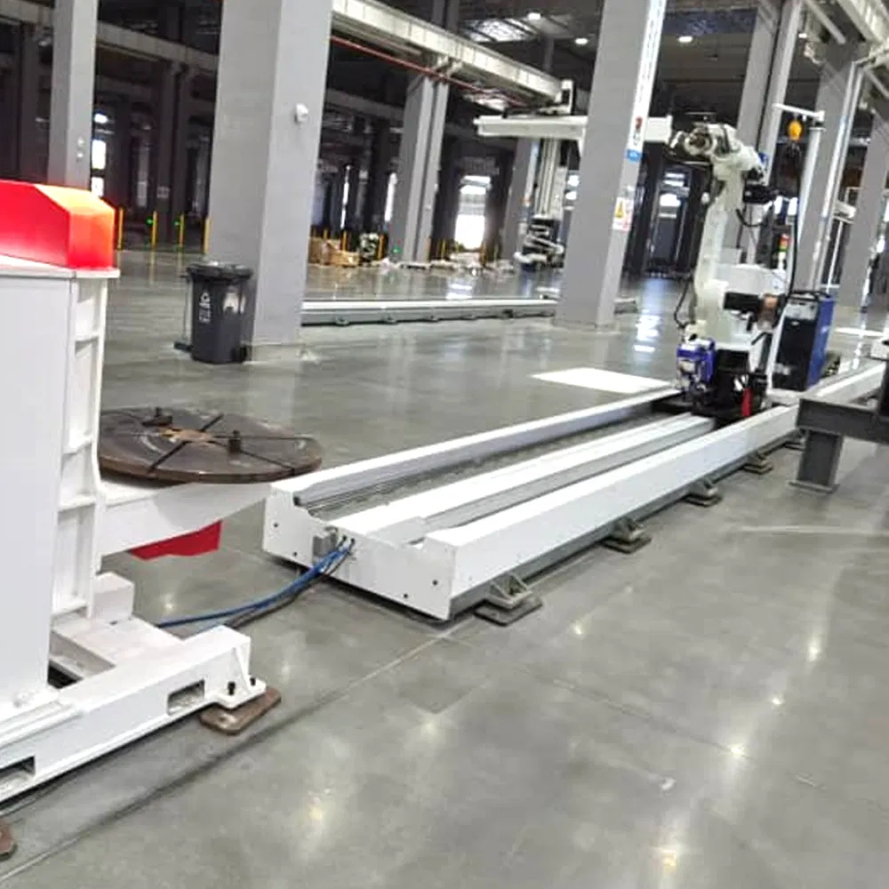 CE Certified 7-Axis Robot Welding Machine, Suitable for Iron Plate Welding