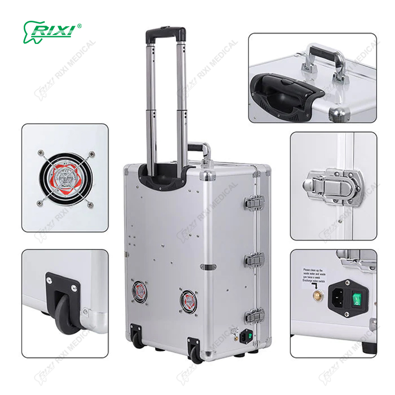 OEM Rixi User-Friendly Convenient Compact Efficient Versatile Mobile Portable Dental Unit with CE