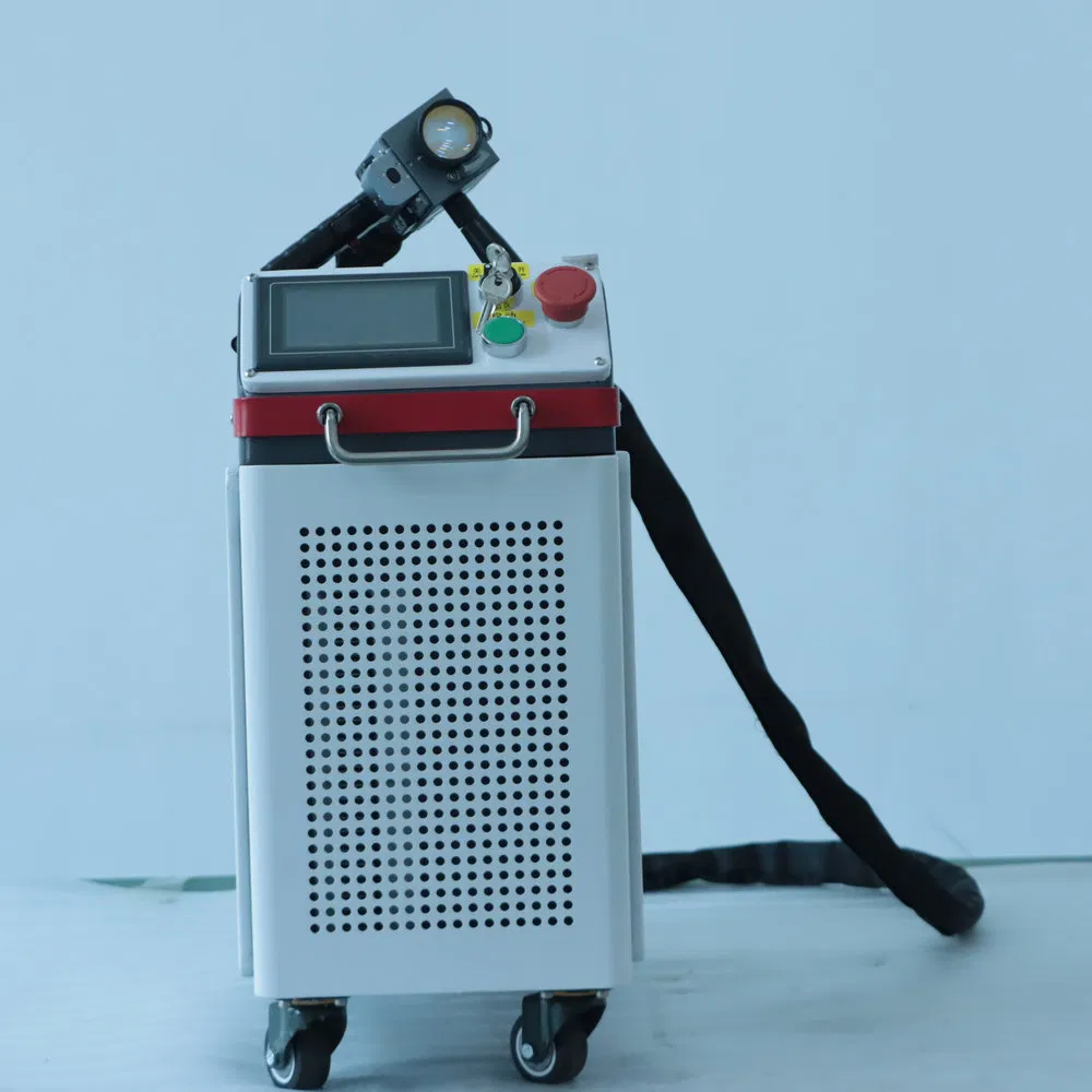 Fatigue Resistant Pulsed Portable Laser Cleaner for Metal Surfaces