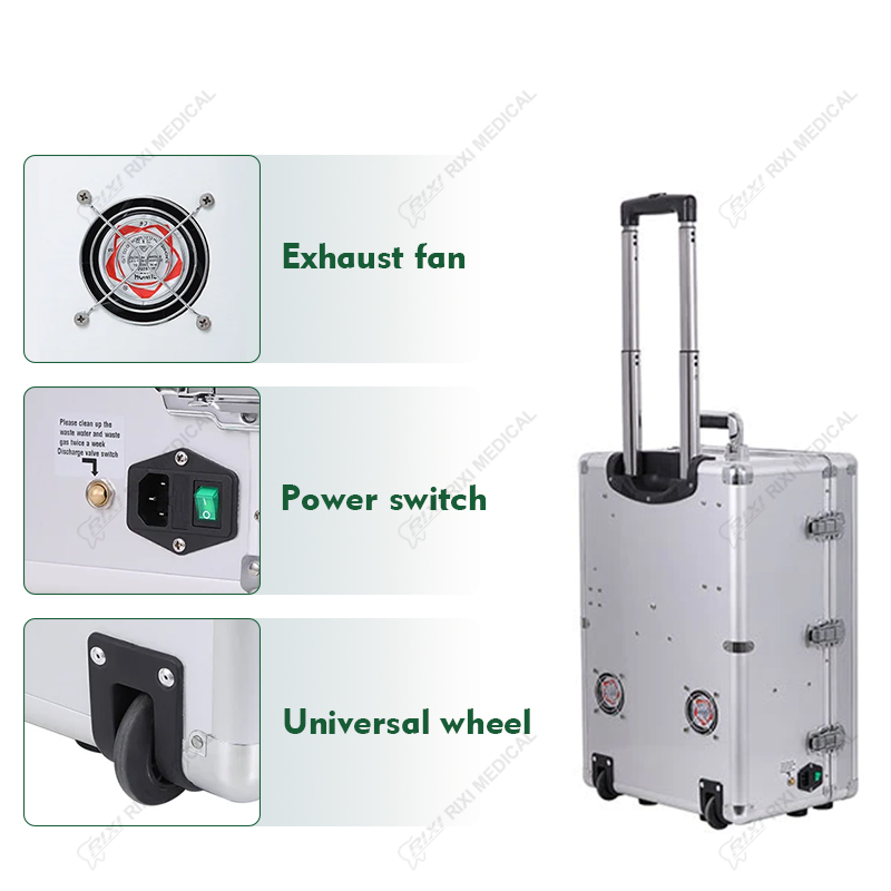 OEM Rixi User-Friendly Convenient Compact Efficient Versatile Mobile Portable Dental Unit with CE