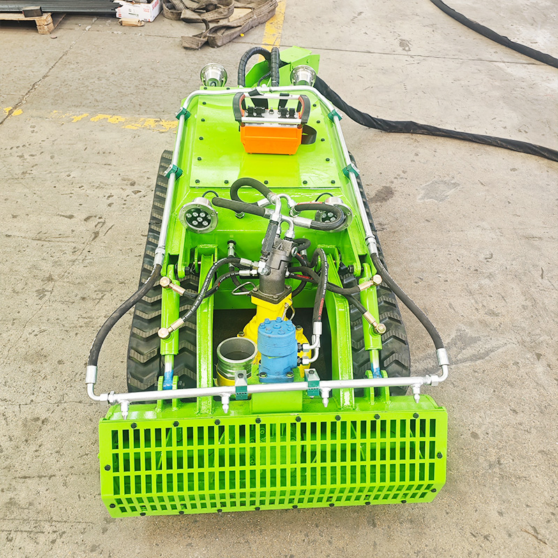 Electric Crawler Submersible Robot for Lake Cleaning and Sand Removal Track Dredging Robot