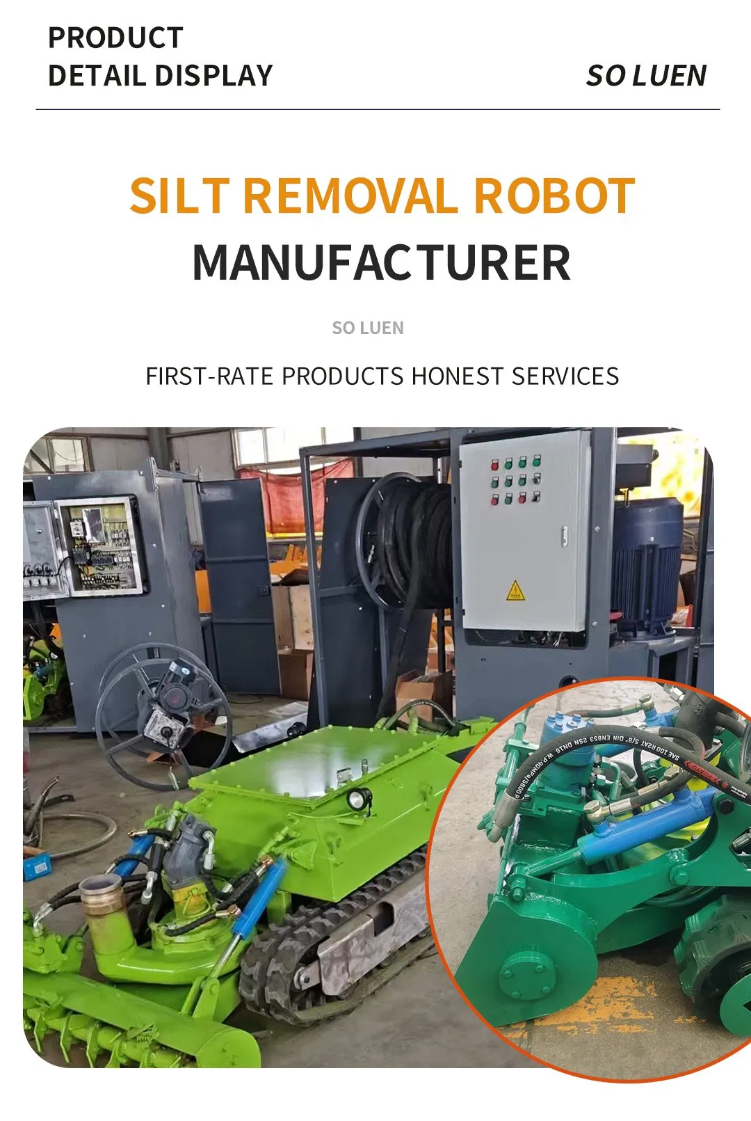 Dredging Robot Detail 2