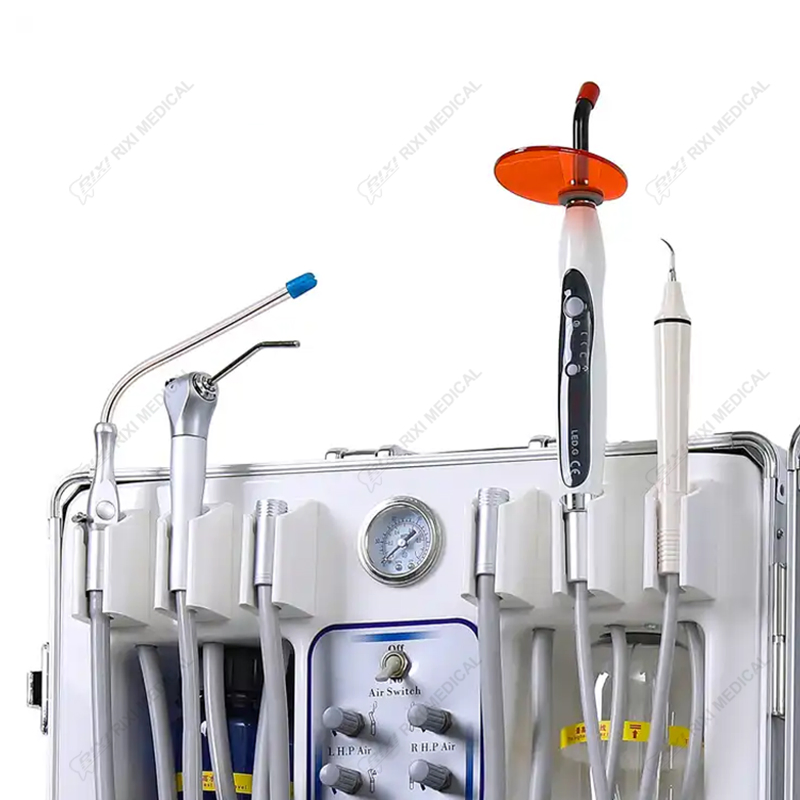 OEM Rixi User-Friendly Convenient Compact Efficient Versatile Mobile Portable Dental Unit with CE