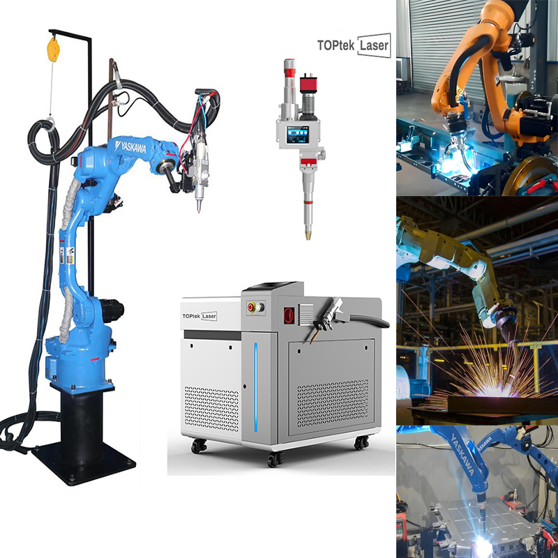 High-Performance Seam Tracking System Yaskawa ABB Robot Arm MIG TIG Mag Robotic Arm Welding Robot 2000W Industrial Intelligent 3D Camera Payload 12 Kg